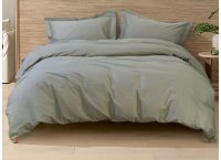 Постельное белье сатин Premium Lotus Home - Dakota Modern Khaki (Турция), евро